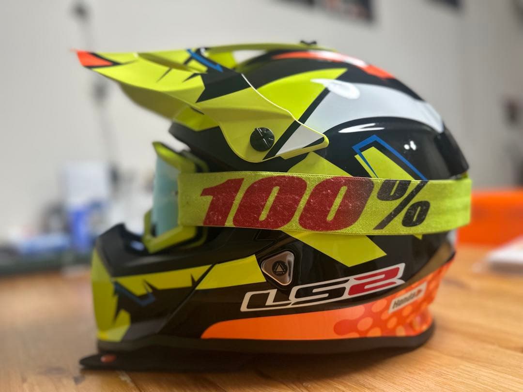 LS2 AS1 ジェットヘルメット イエロー・オレンジ