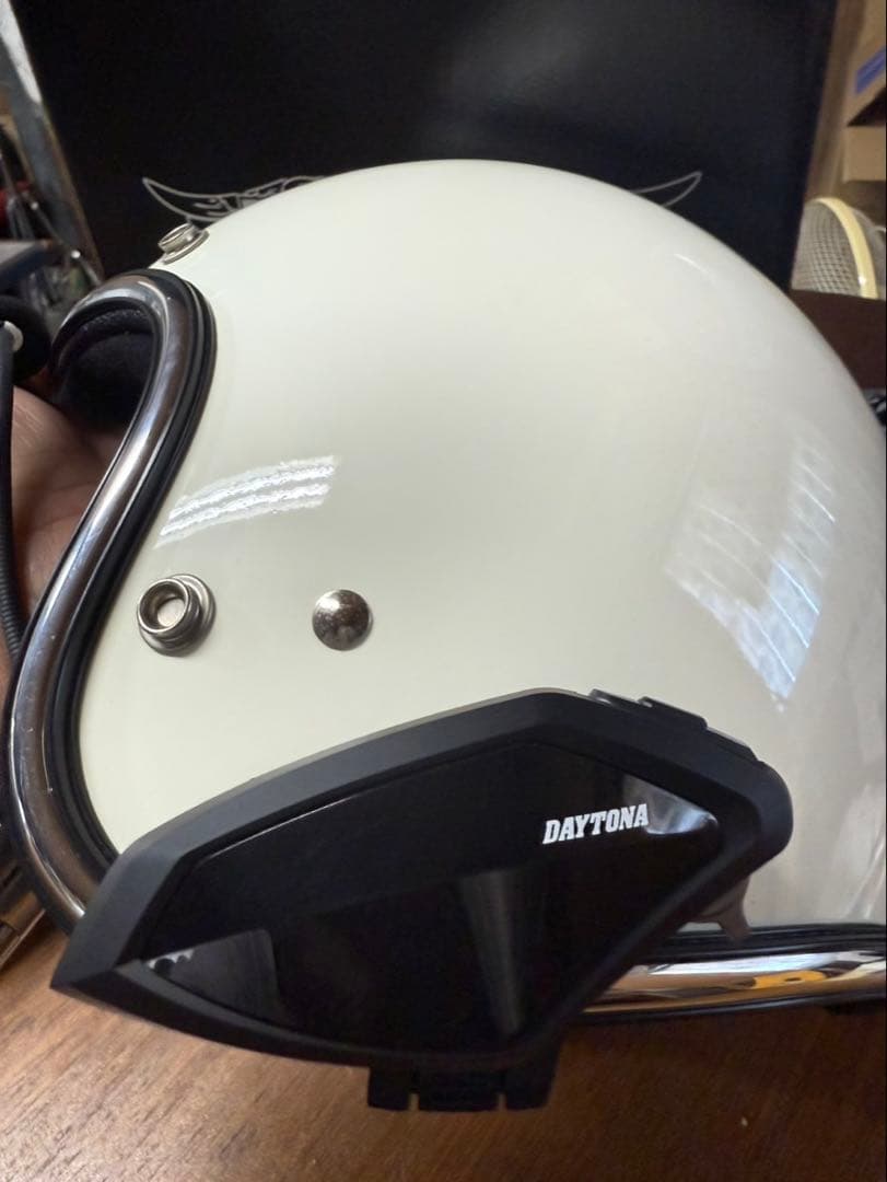 TT&CO スーパーマグナム 2ラインズ ヘルメット ➕デイトナDT-01セット