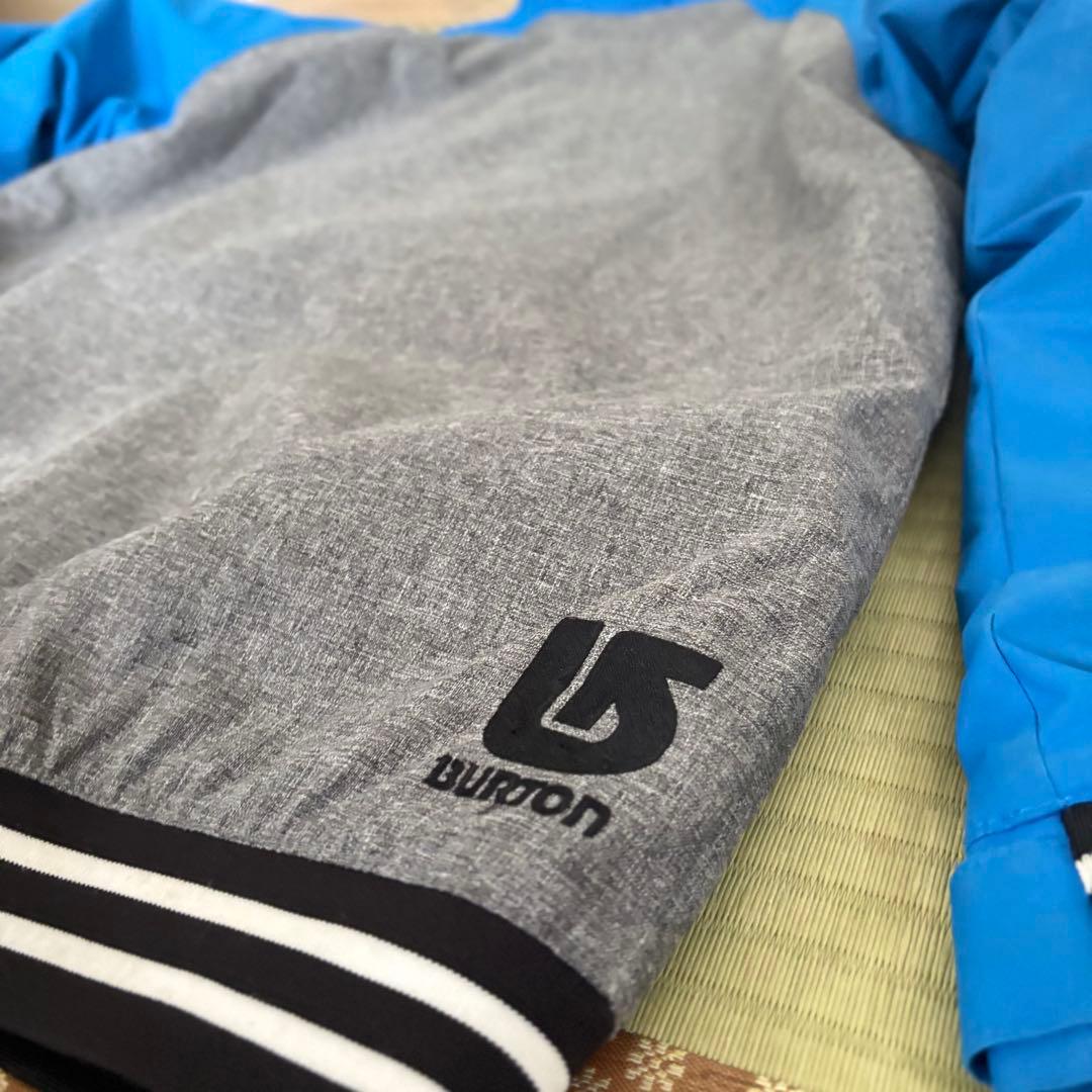 極美品BURTONバートンスノーボードウェア上下セット キッズXL150〜160
