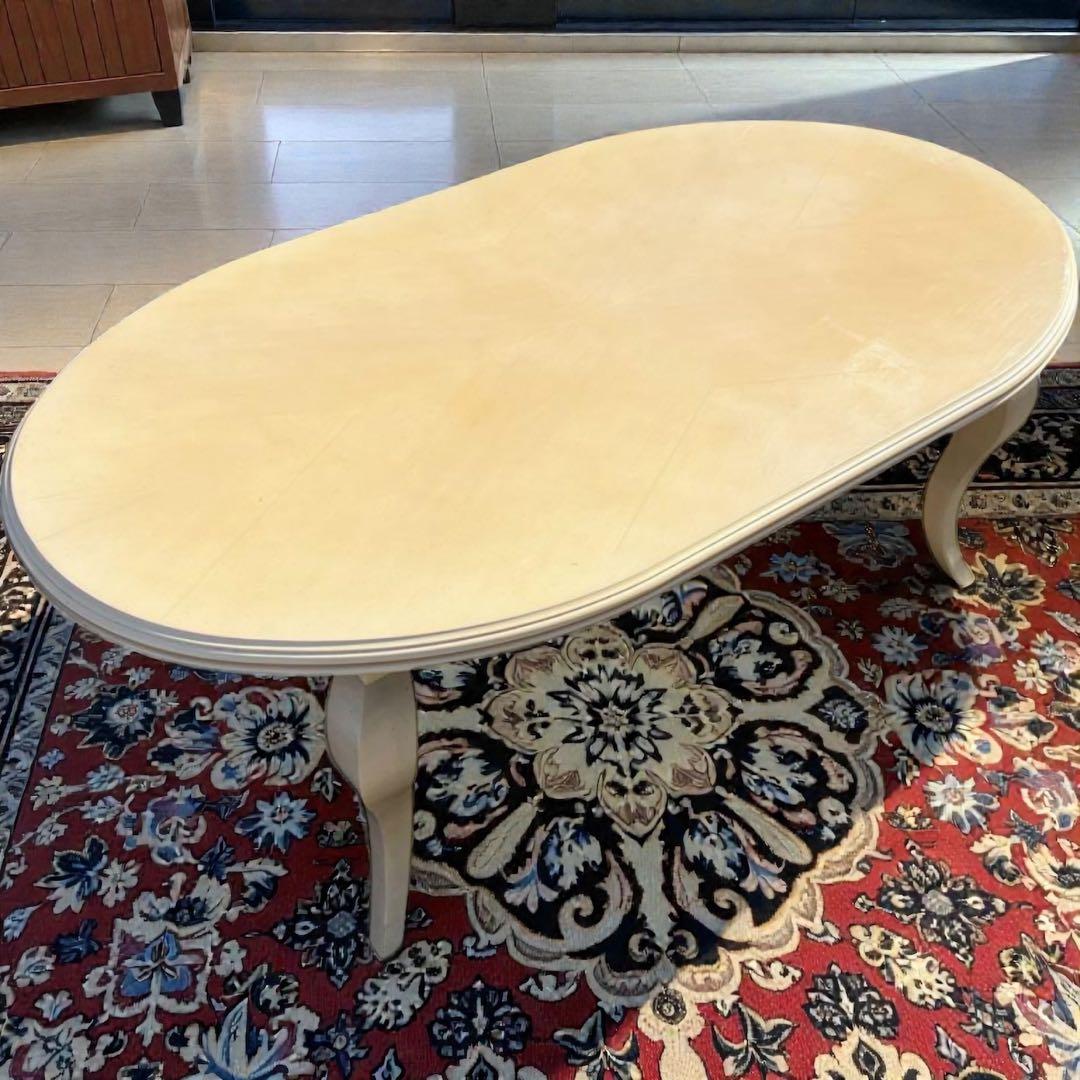 送料無料✨リンホーリン 猫脚ローテーブル 姫系 大塚家具