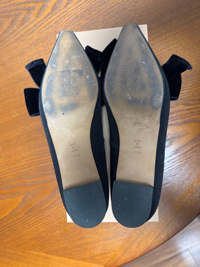 【完売品/美品】OHGA VELOR RIBON オーガ ベロアリボン23.5