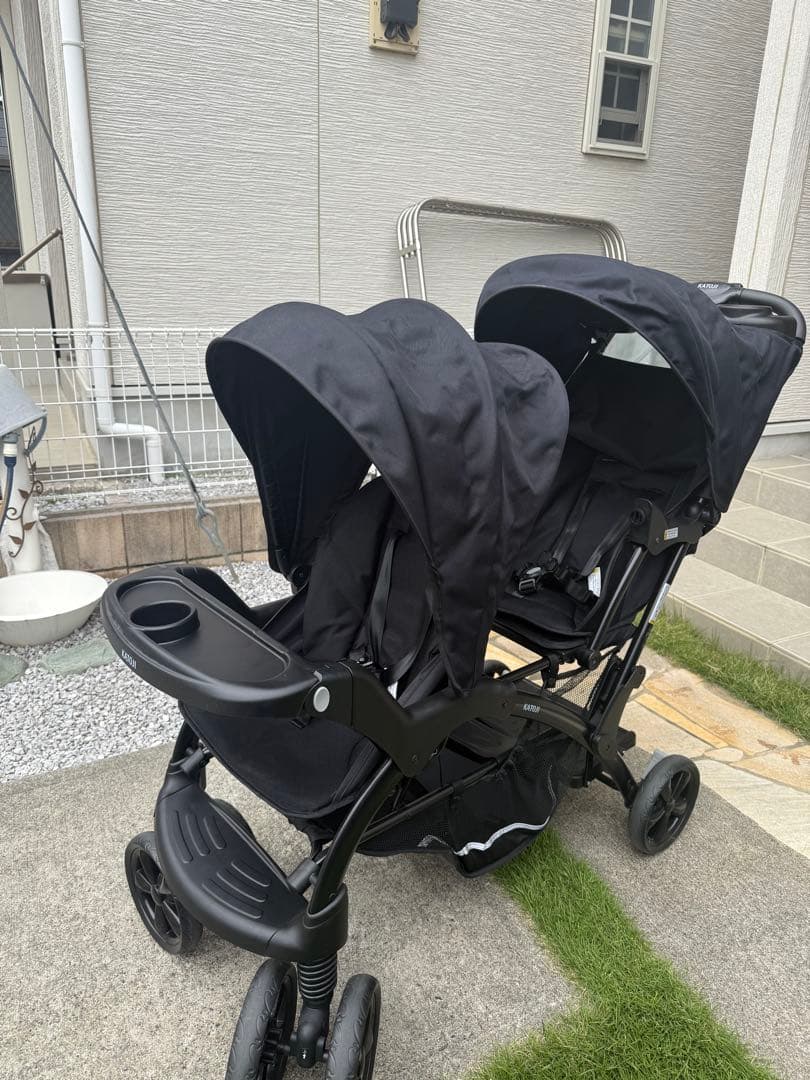 【SALE】二人乗りベビーカー カトージ 二人でゴーDX