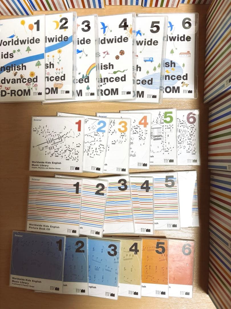 値下げ12/23まで！stage1〜6ワールドワイドキッズWWK ベネッセ