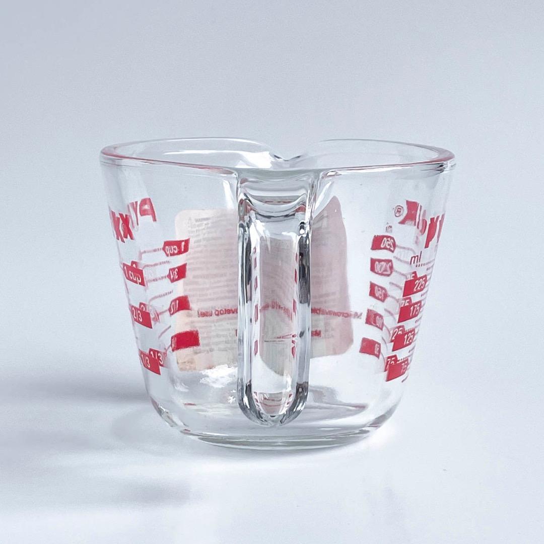 【デッドストック】旧ロゴ パイレックス計量カップ 250ml／1L 2個セット