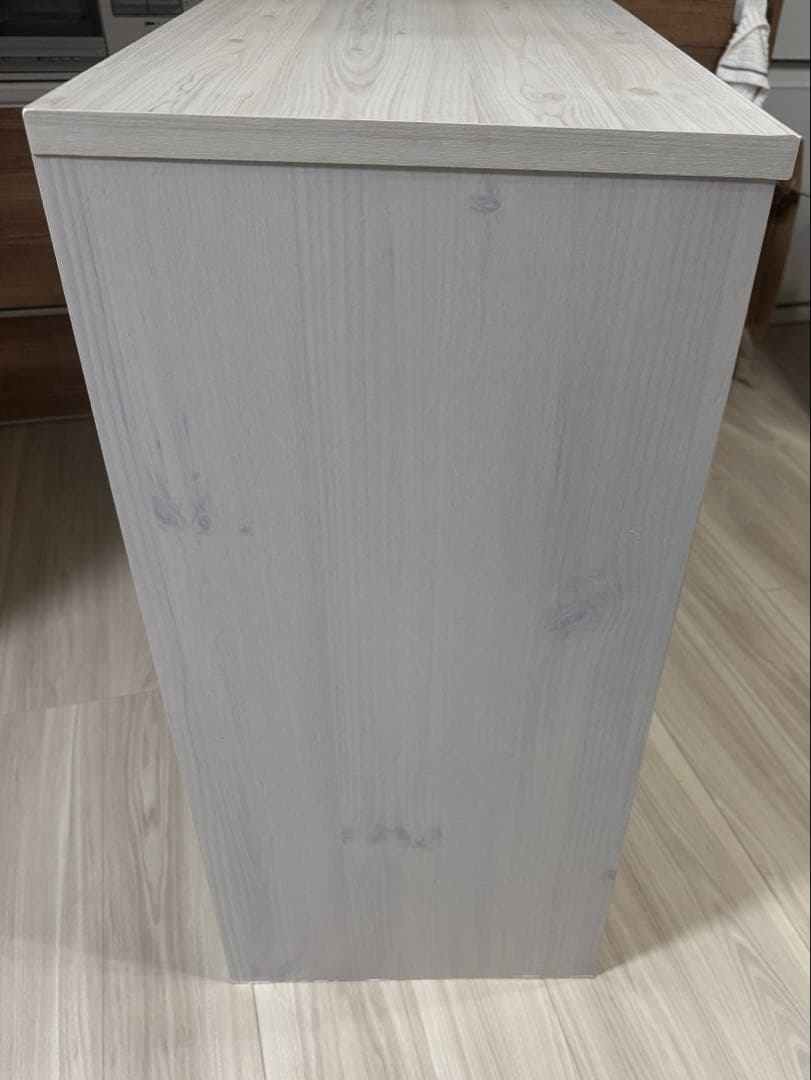 【SESAME】食器棚 レンジ台 キッチンカウンター LUK80-120L