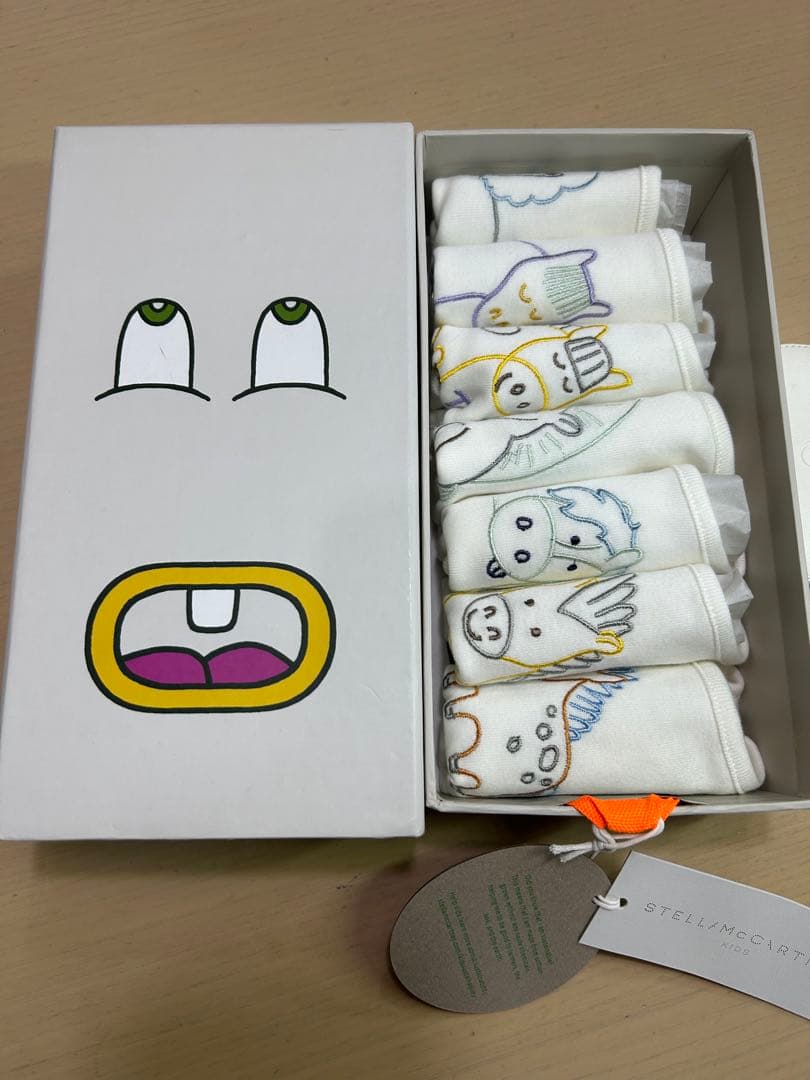 ステラマッカートニー　ベビー用スタイ 7枚セット 馬デザイン新品未使用