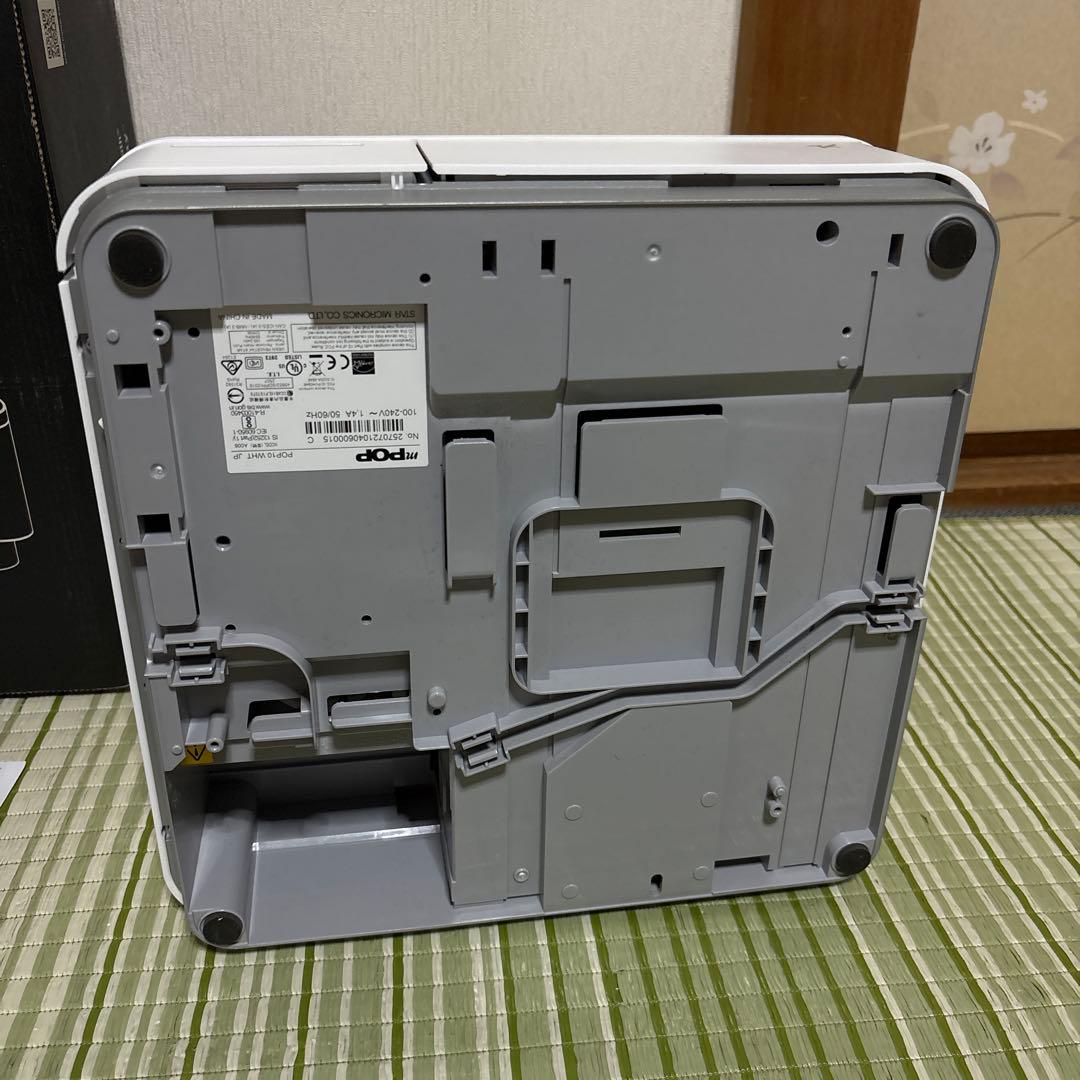 Air レジ　エアレジ　スター精密 mPOP POP10-WHT-JP