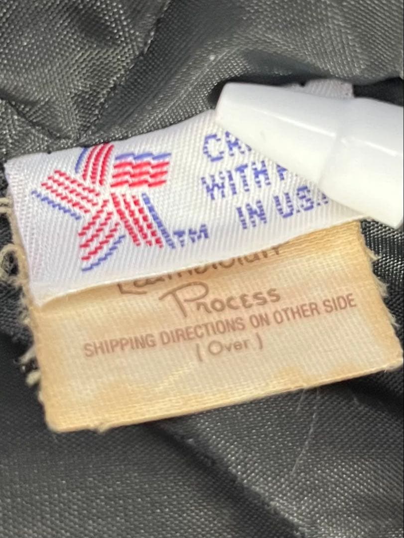 90's Schott トラッカージャケット 黒　USA製　レザージャケット