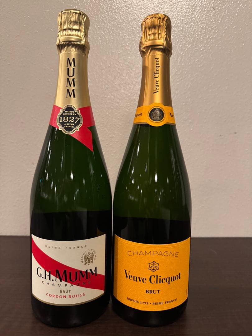 G.H. Mumm & Veuve Clicquot シャンパンセット