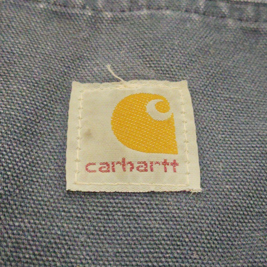 Carhartt カーハート アクティブジャケット USA製 ネイビー 企業ロゴ