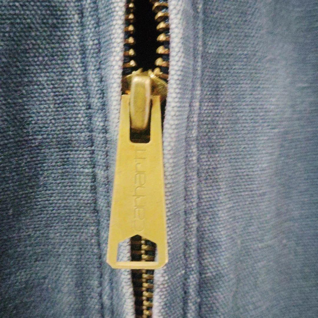 Carhartt カーハート アクティブジャケット USA製 ネイビー 企業ロゴ