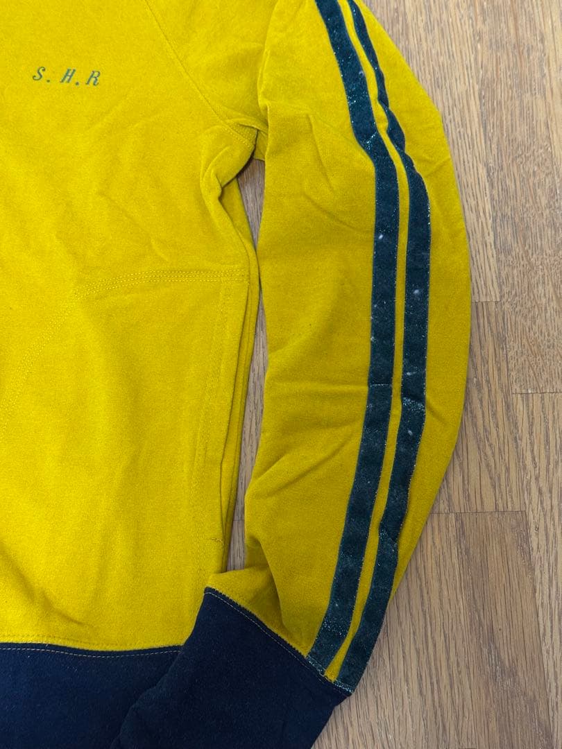 シェアースピリット S.H.R イエロー ジップアップジャージ