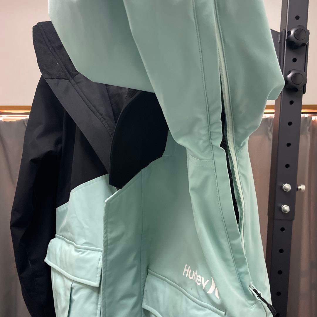 Hurley スノーボードジャケット Lサイズ ミント/ブラック