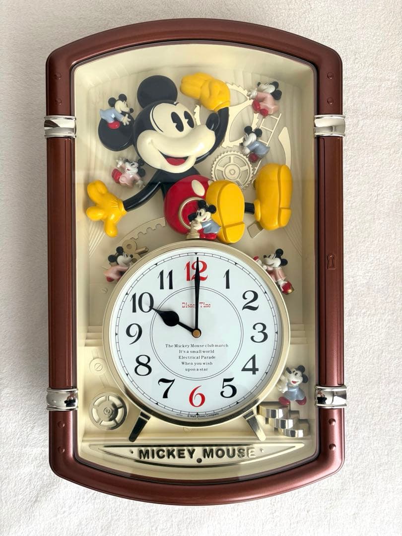 【希少】SEIKO Disney からくり壁掛け時計 ジャンク品