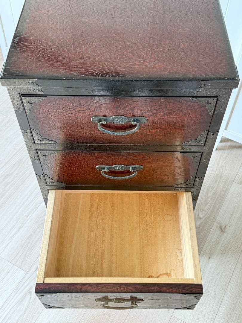 専用出品 筑後民芸家具 時代箪笥 民芸箪笥 収納家具 整理箪笥　装飾金具