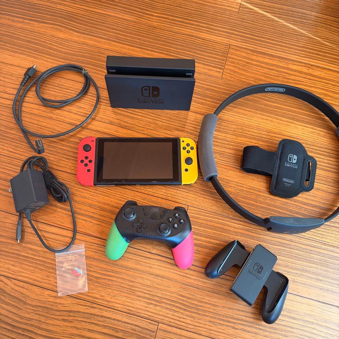 Nintendo Switch 本体 赤/黄 Joy-Con