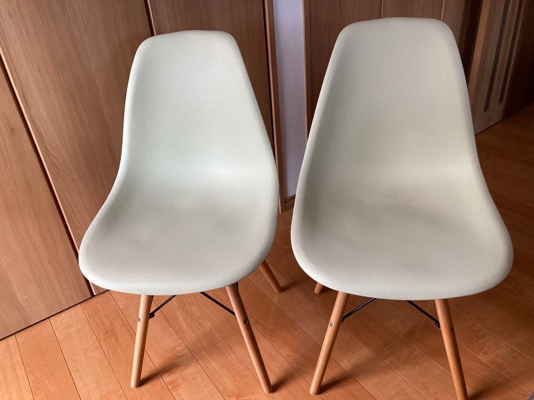 シェルチェア　グリーン 2脚セット