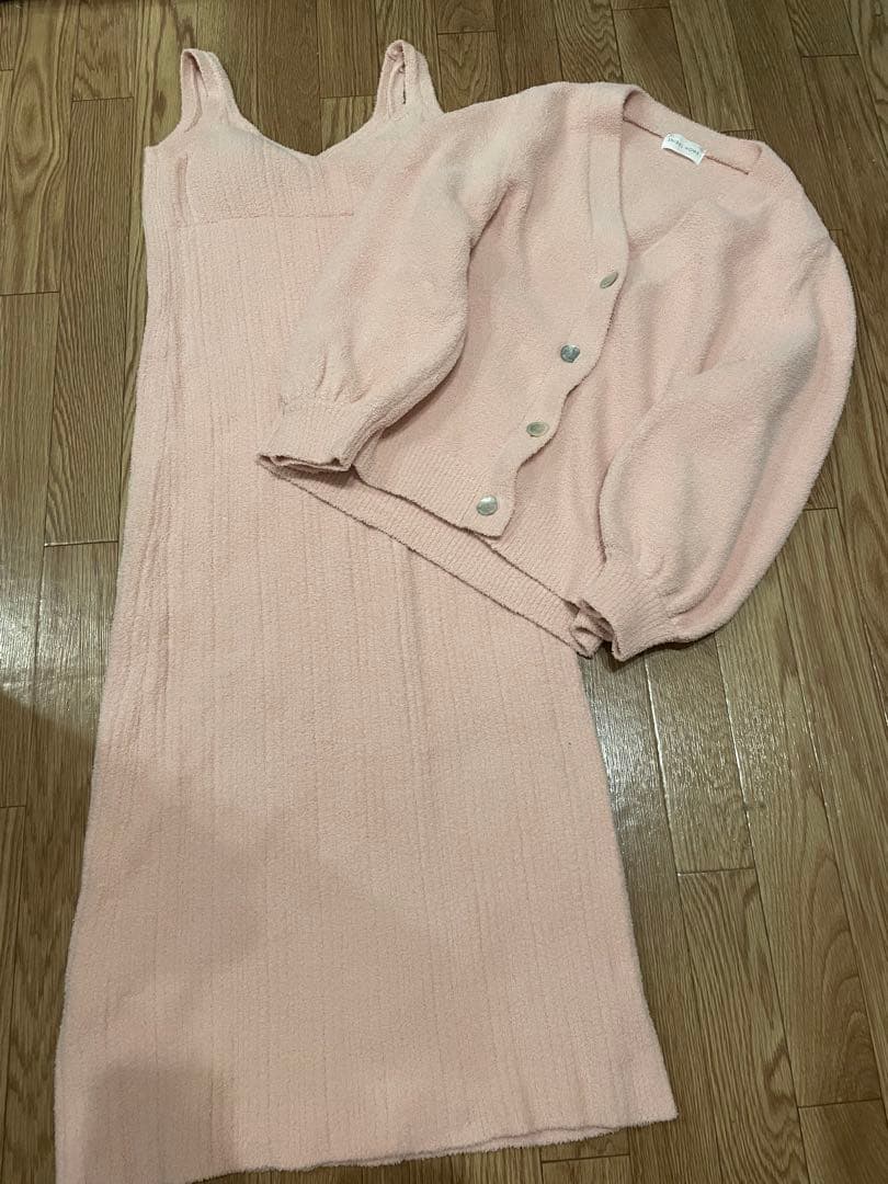 SNIDEL  スナイデル　ホーム　ワンピース　カーディガン　セット