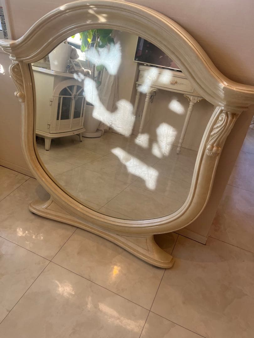 サルタレッリアイボリー クラシックスタイル 鏡