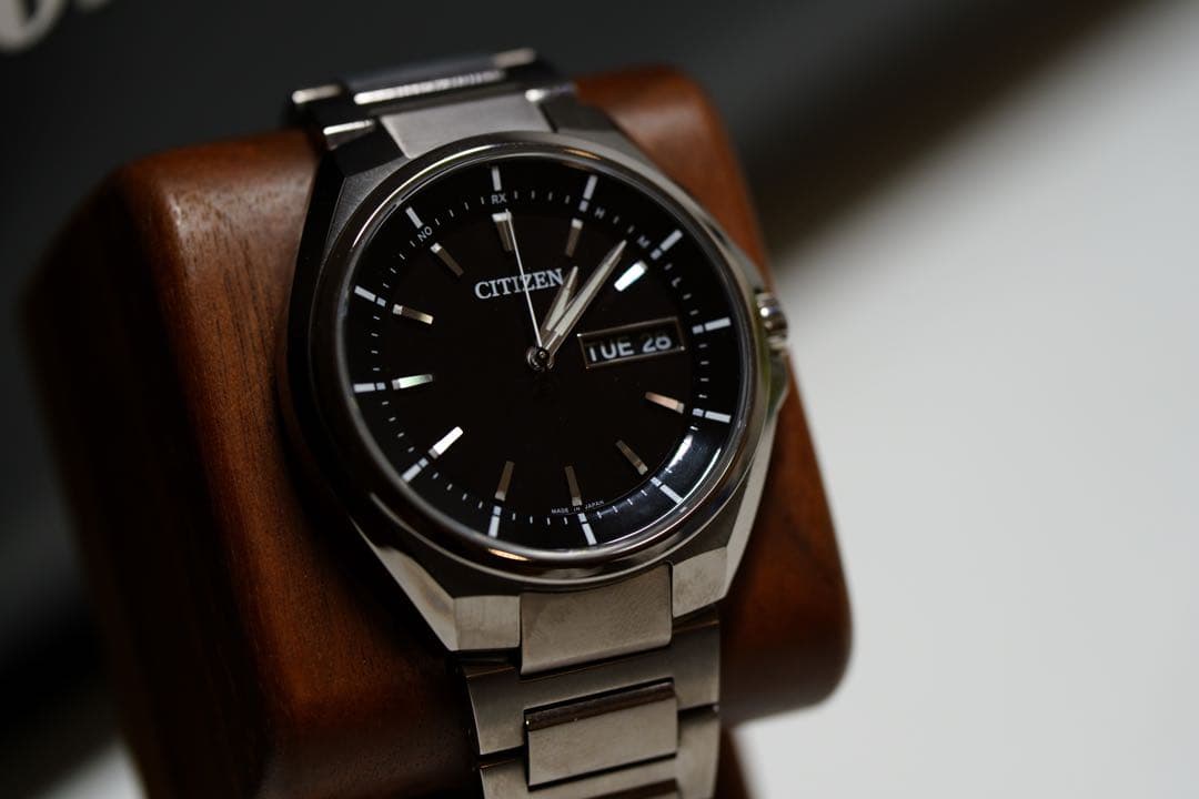 CITIZEN AT6050-54E ATTESA エコドライブ　チタン
