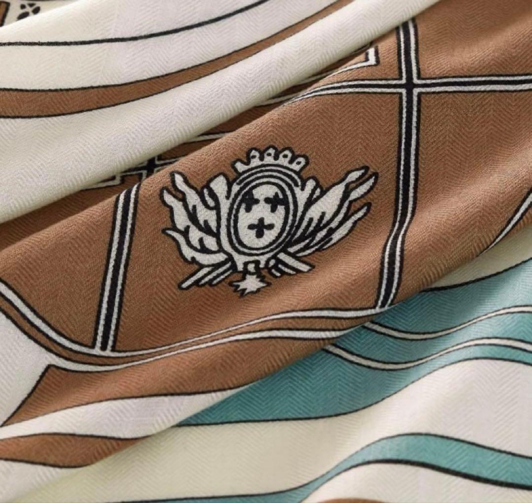 エルメス　カシミアシルク　トライアングルジェアン　2025ss