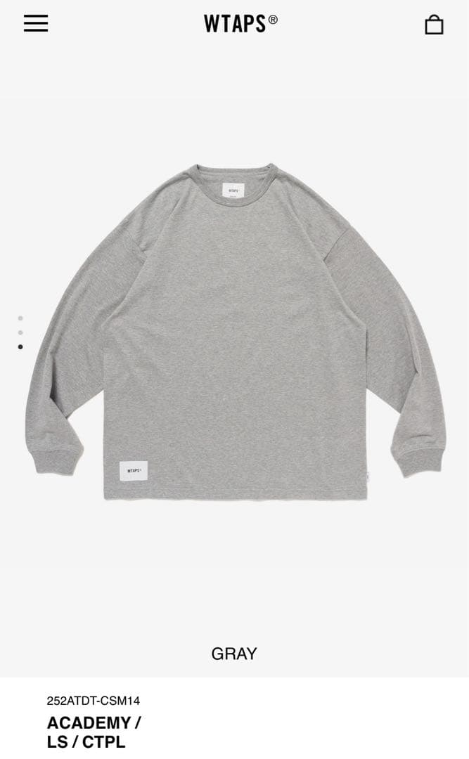 WTAPS ACADEMY/LS/CTPL 定価以下
