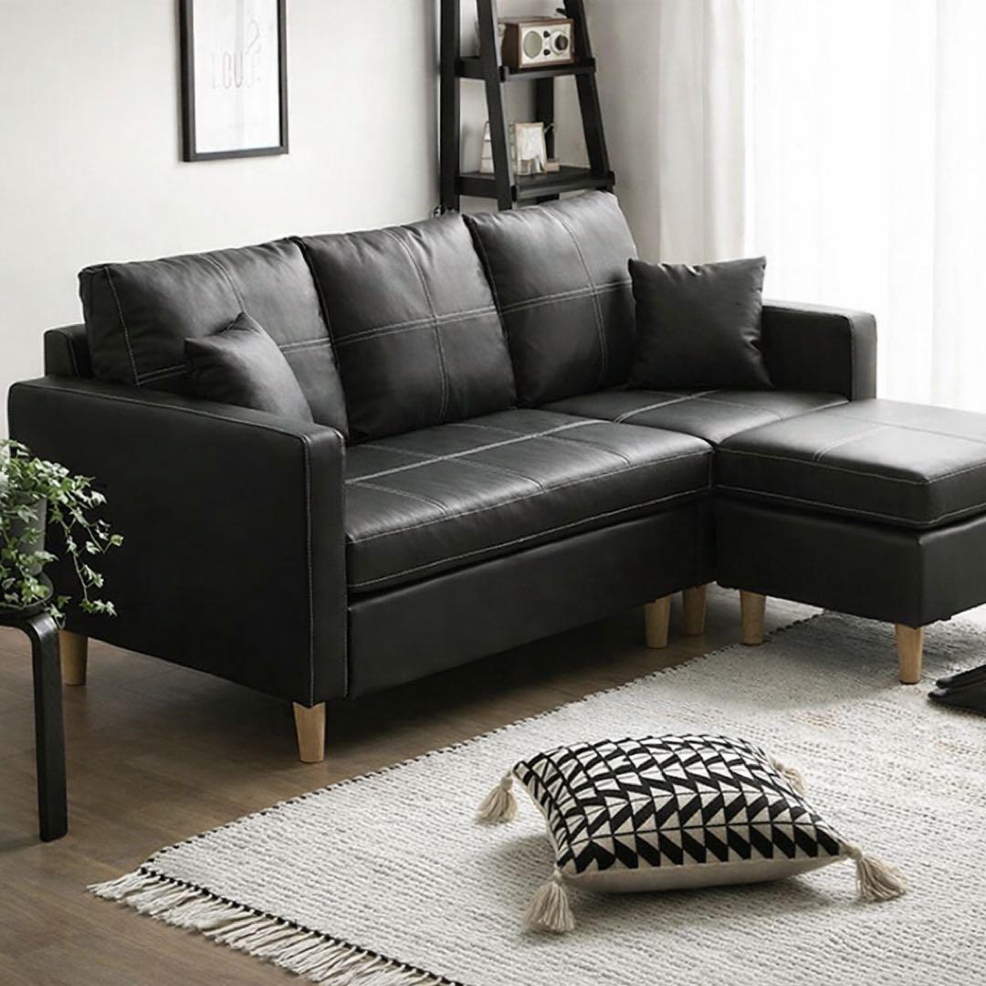 【トイ】3人掛けカウチソファ