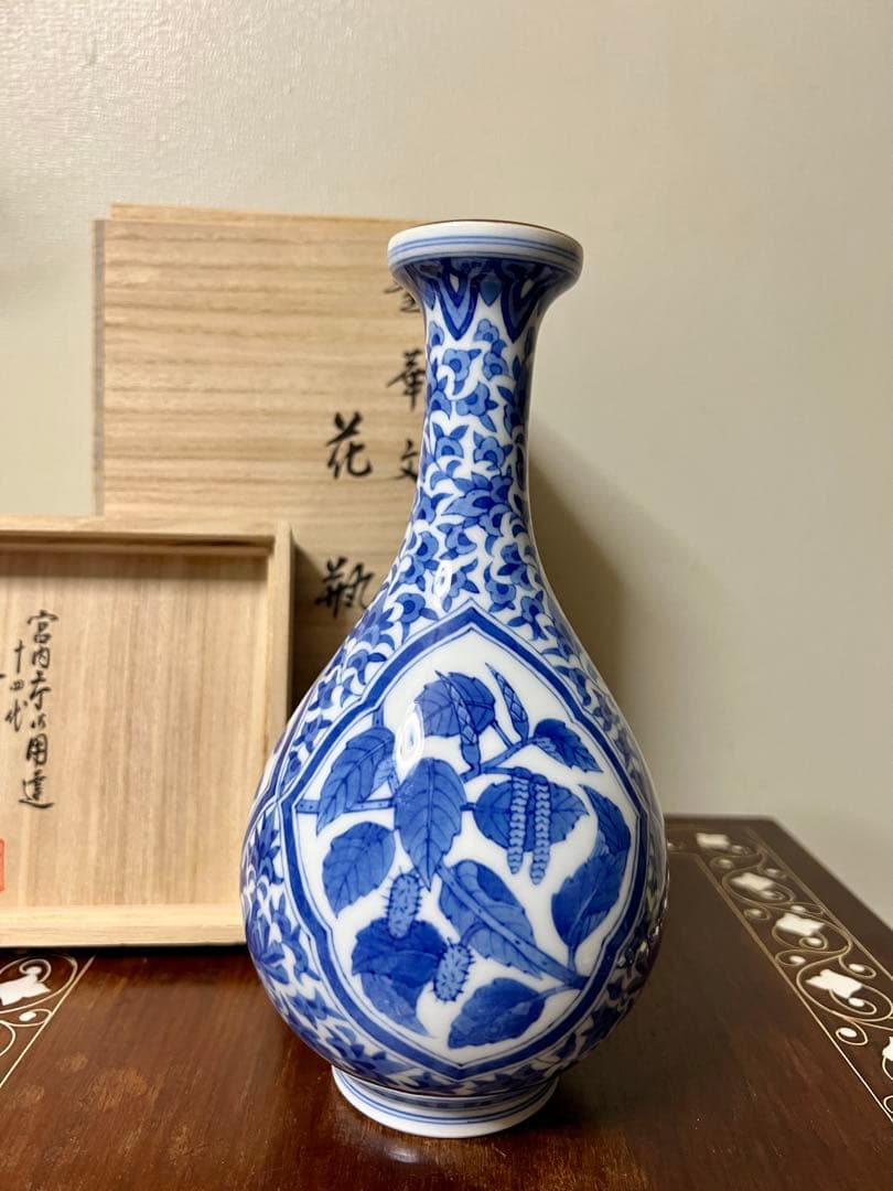 宮内庁御用達　辻常陸　花瓶