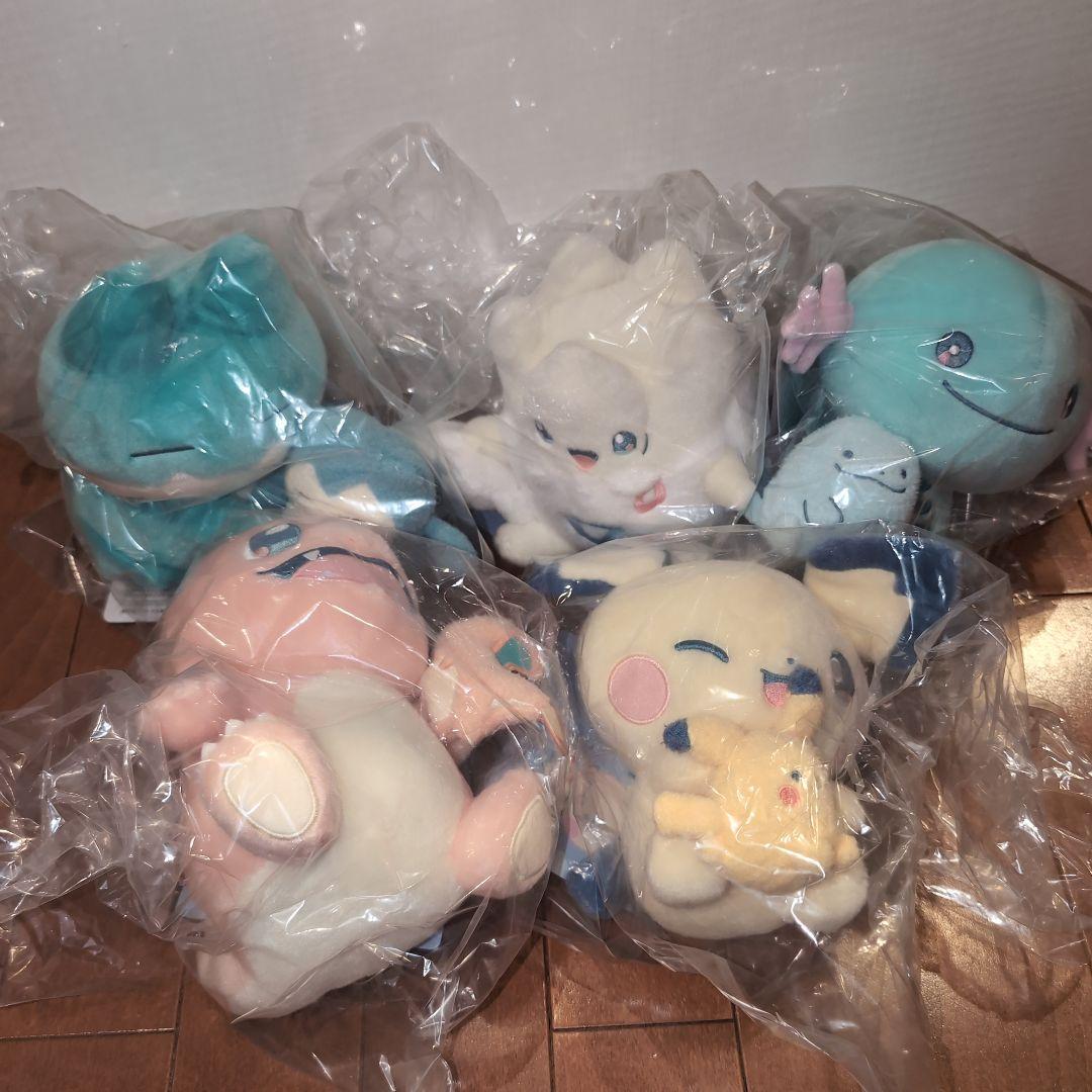 最安値☆ポケモン ぬいぐるみLittle Daydream 全５種　コンプリート