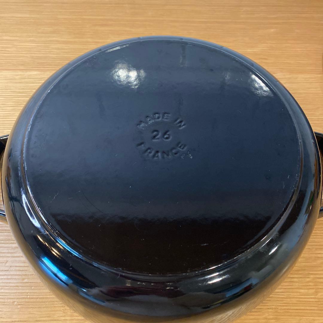 STAUB ブレイザーソテーパン26cm 黒　ブラック　ストゥブ　鍋