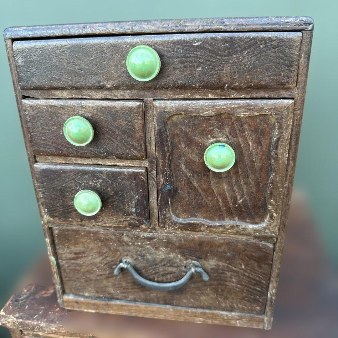 アンティーク　味があってとても素敵！木製 小引き出し