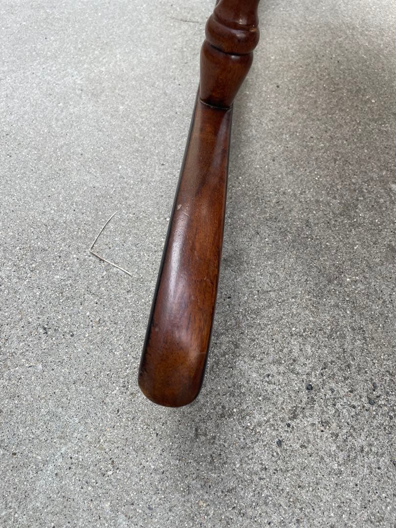 【YOBO】木製ロッキングチェア　ブラウン　アンティーク　不二貿易　美品