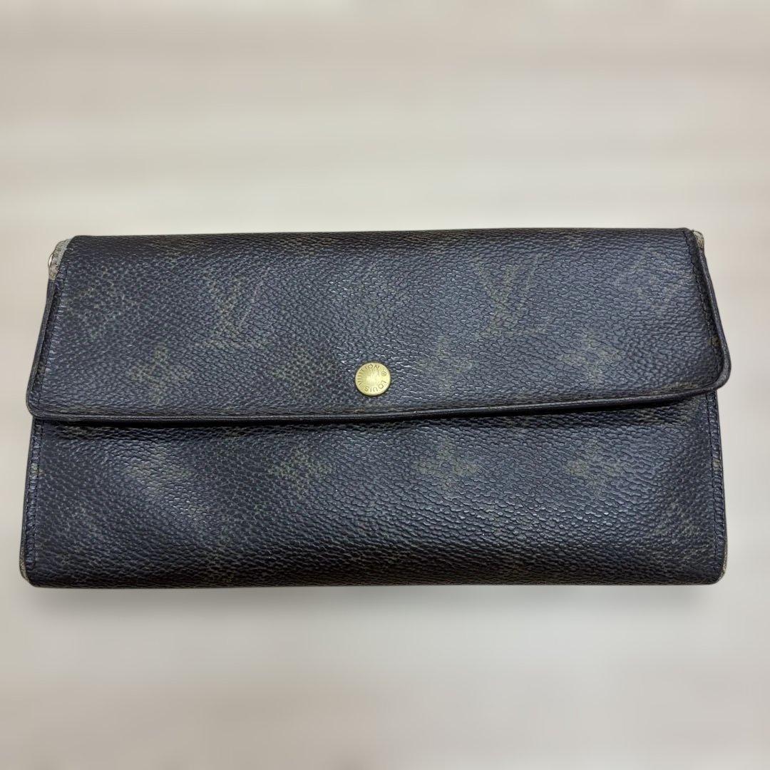 ルイヴィトン　モノグラムレザー長財布　2個セット