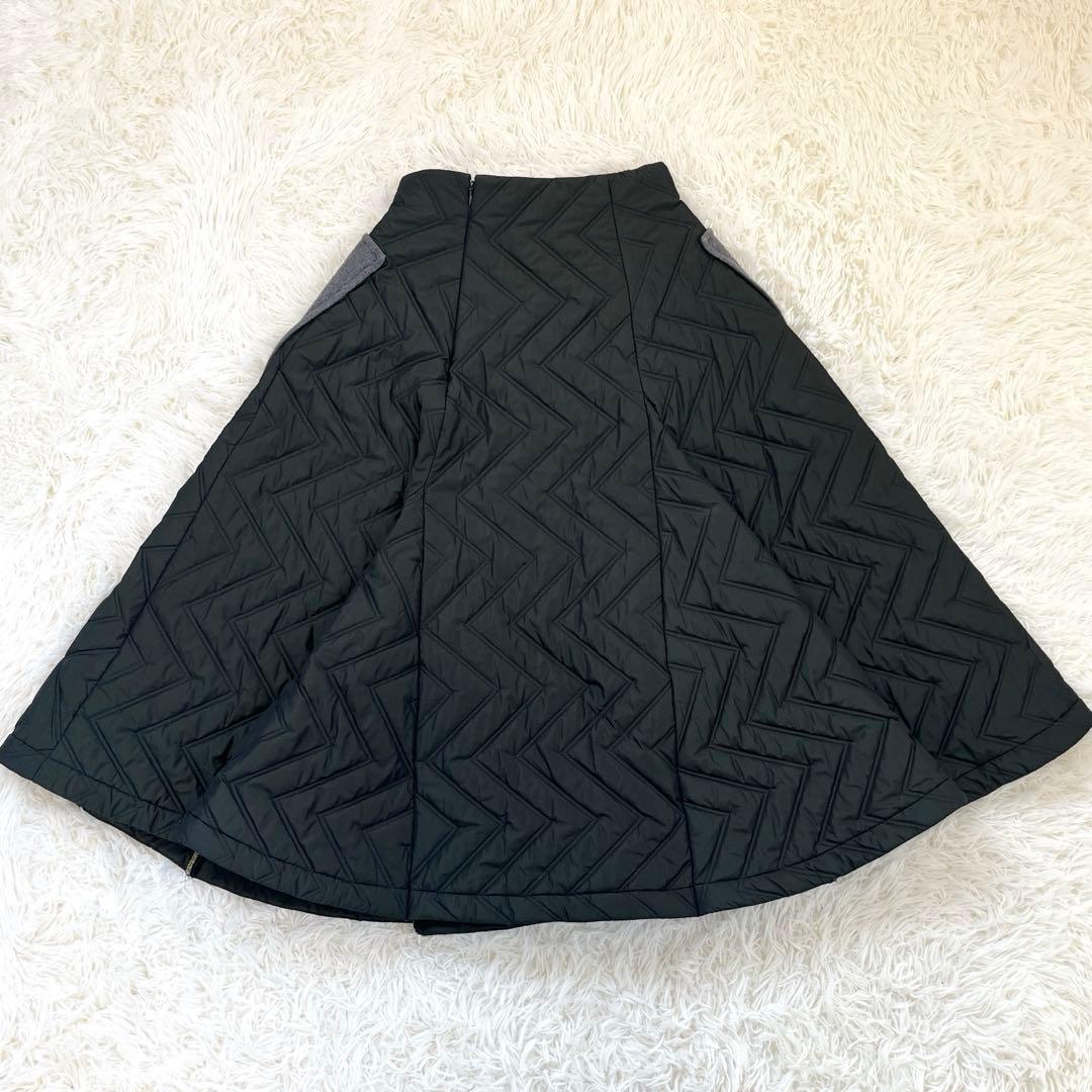 タンメンENFOLD エンフォルド キルティング スカート 36