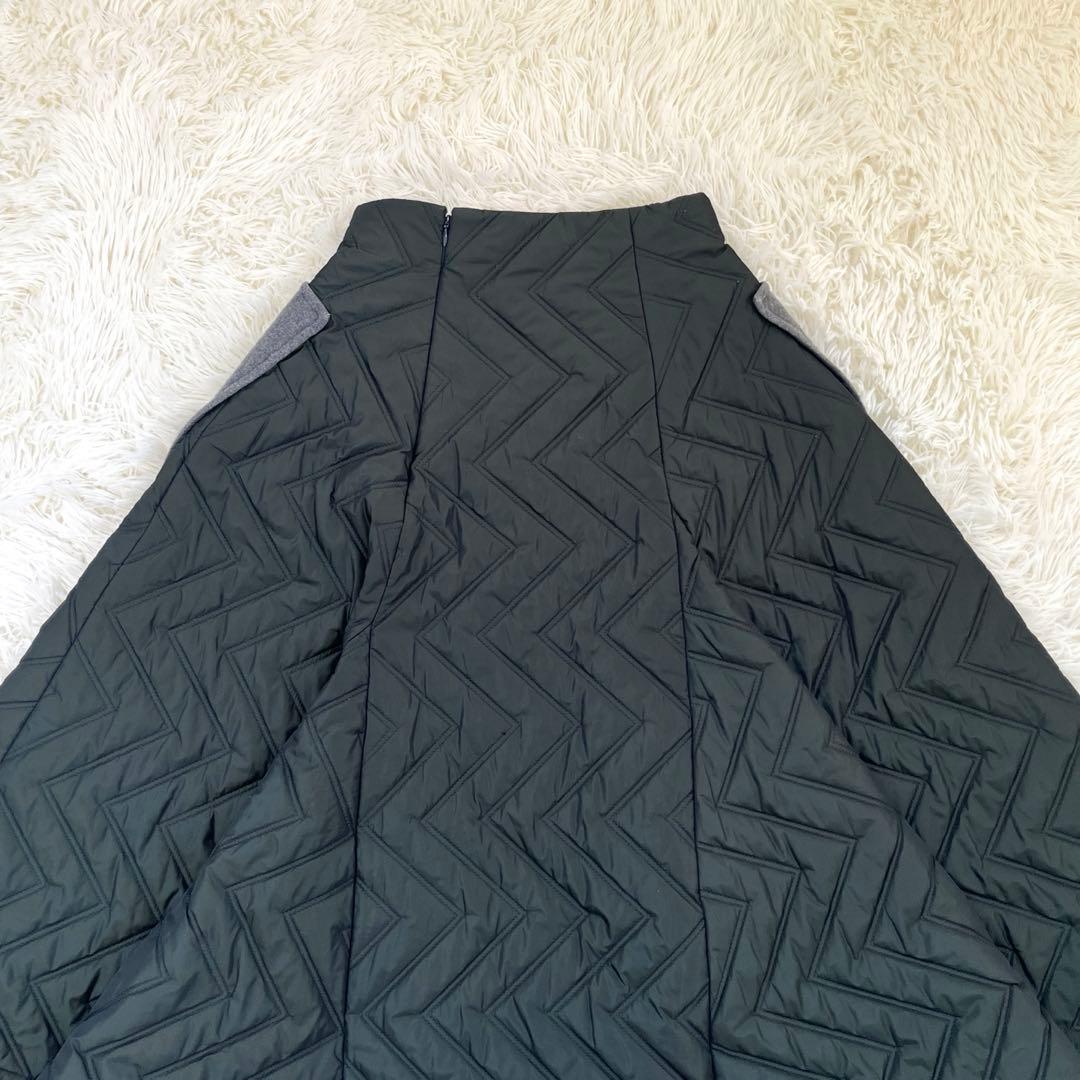 タンメンENFOLD エンフォルド キルティング スカート 36