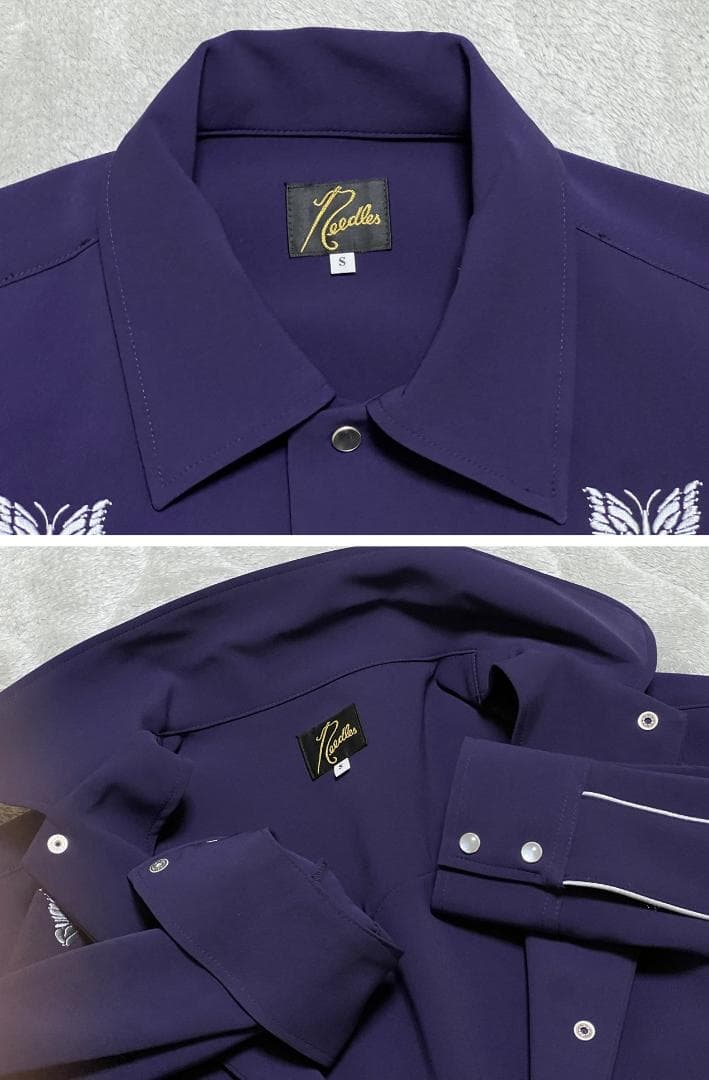 【美品】Needles　パイピング カウボーイ ジャケット 二重織 【S】