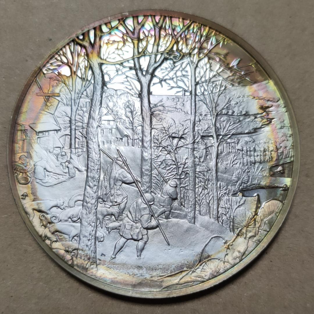 Franklin Mint フランスの銀貨 Le Retour de la Ch