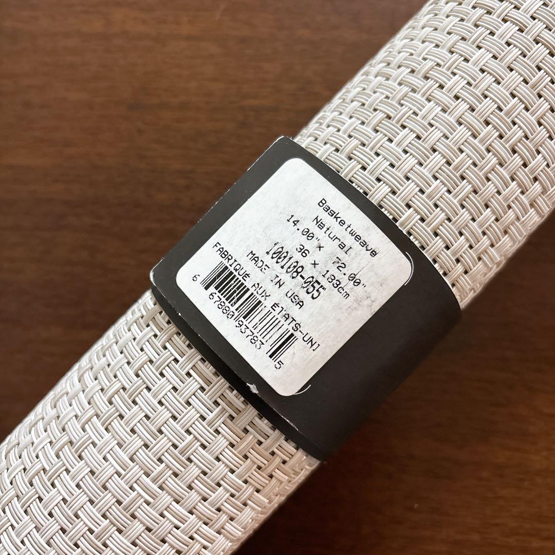 未使用❤️チルウィッチ❤️テーブルランナー❤️バスケットウィーブ❤️ナチュラル