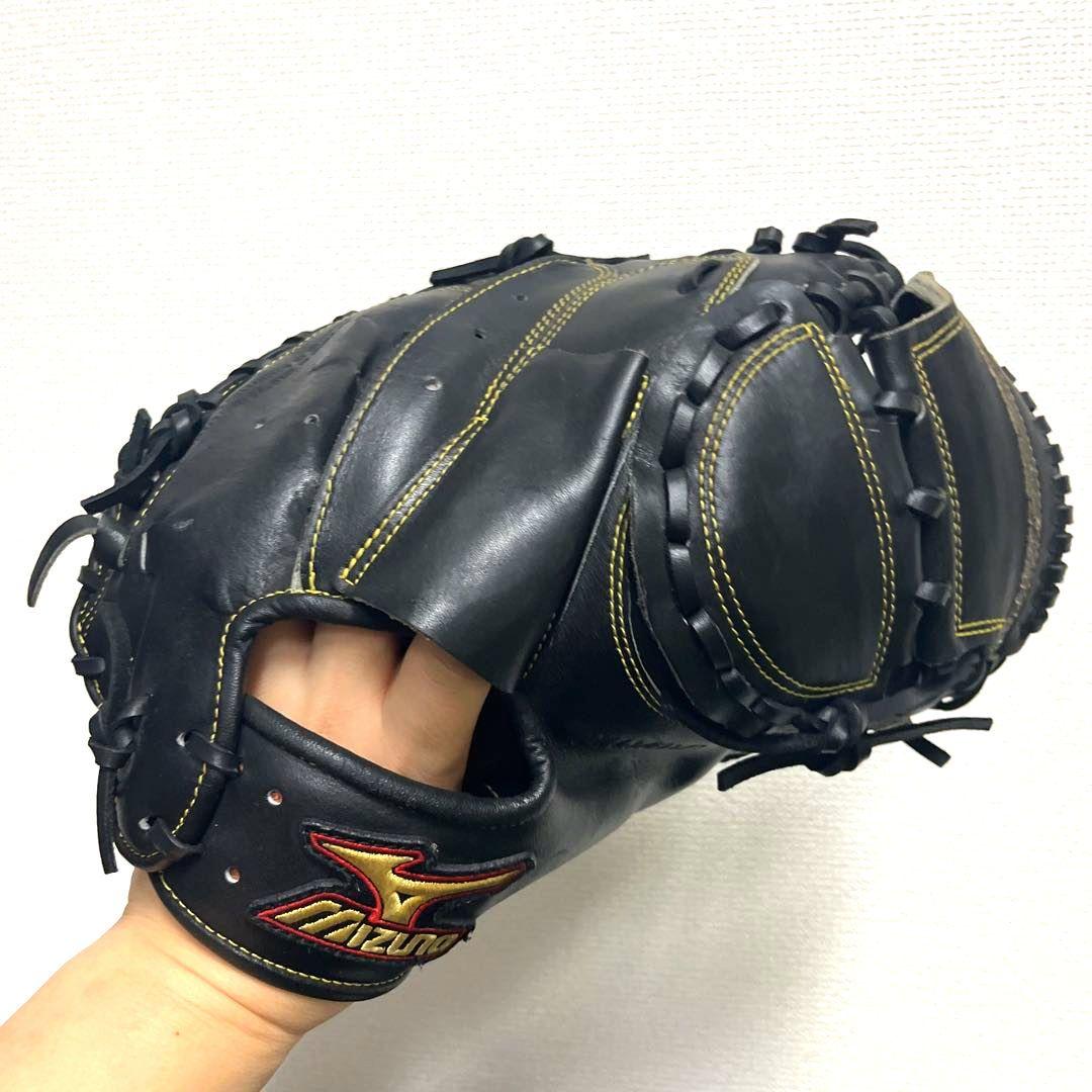 986 ミズノ ビクトリーステージ 阿部慎之助モデル 軟式 キャッチャーミット