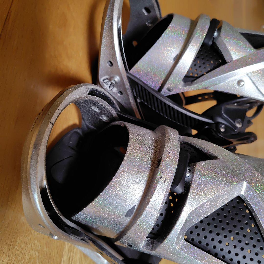 LEXA スノーボードビンディング レディース シルバー