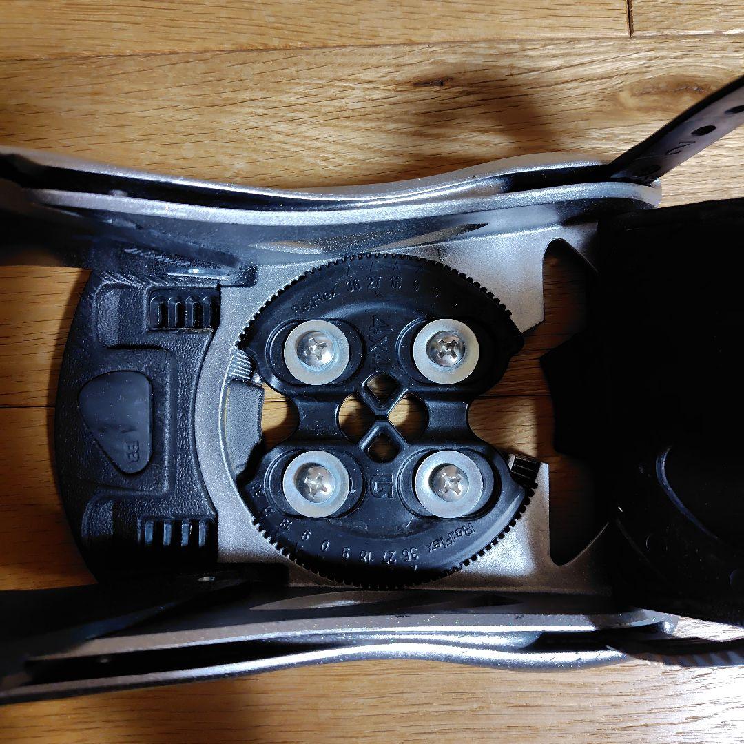 LEXA スノーボードビンディング レディース シルバー