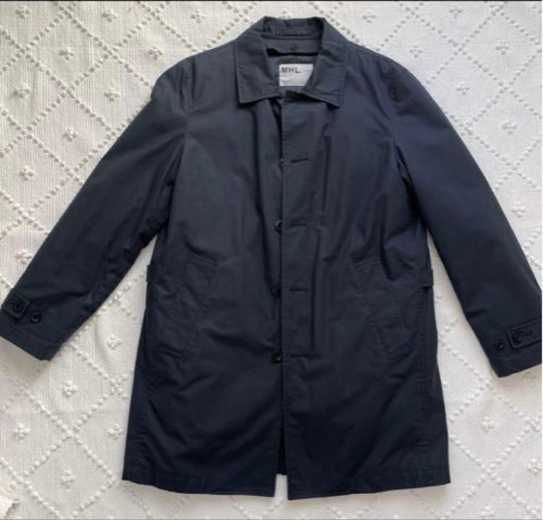 値下げ　MARGARET HOWELL ステンカラーコート　インナーダウン付