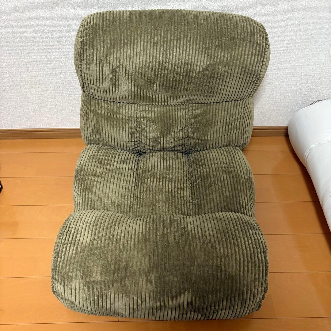 Piglet jr オリーブグリーン　座椅子 フロアチェア