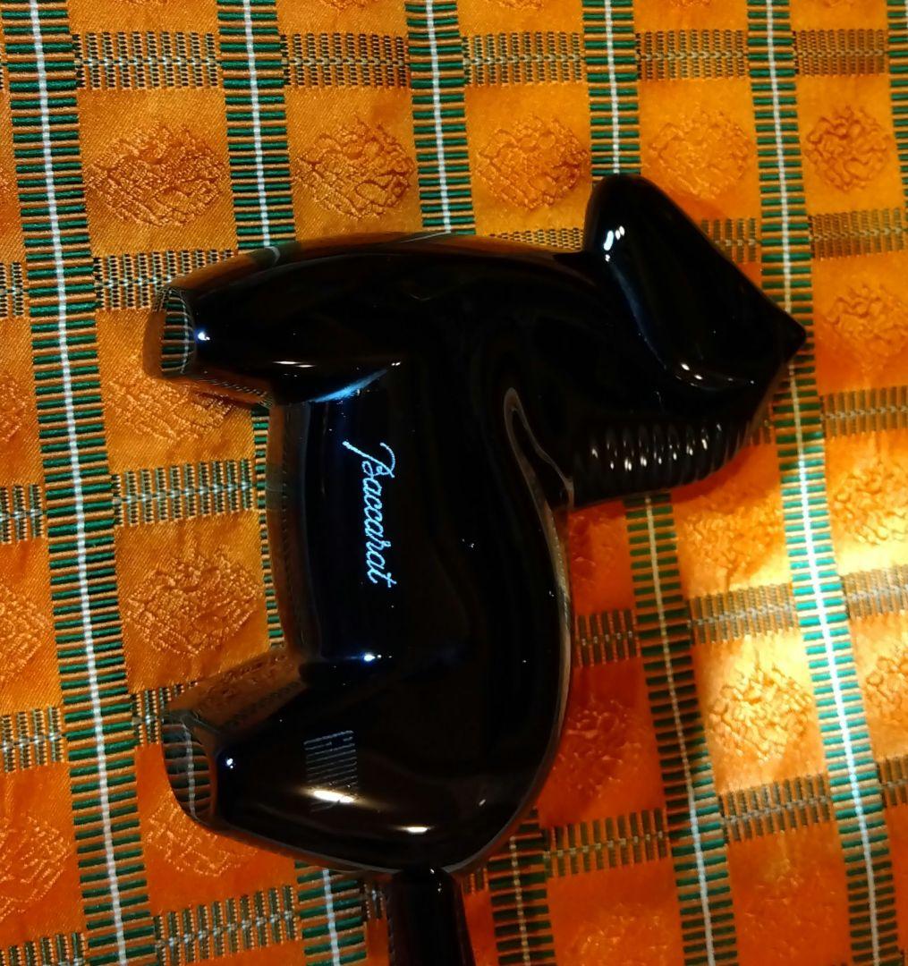 【美品】Baccarat　バカラ 干支 馬 来年の干支 ブラッククリスタル