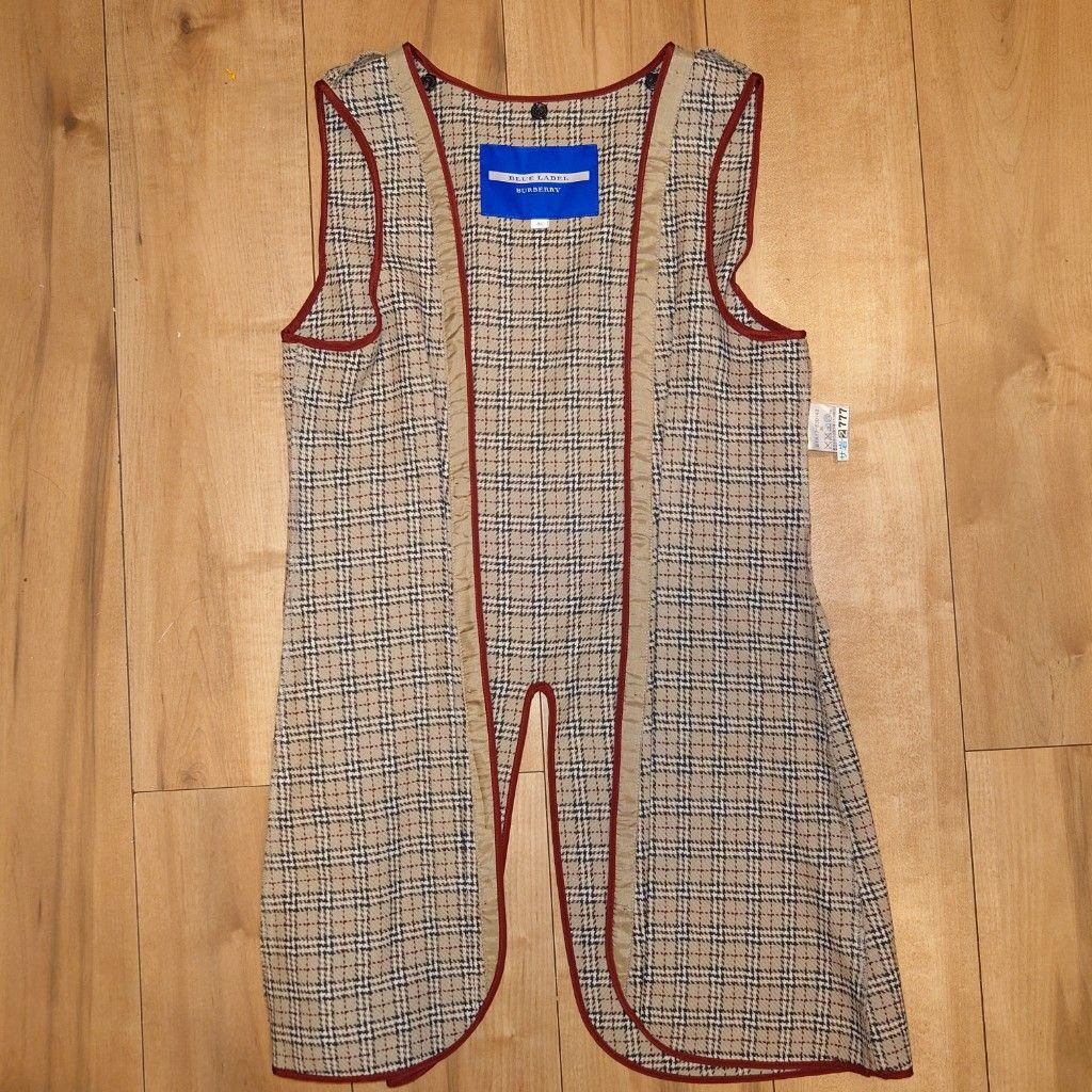 バーバリーブルーレーベル　トレンチコート　ノバチェック　ライナー　2way　S