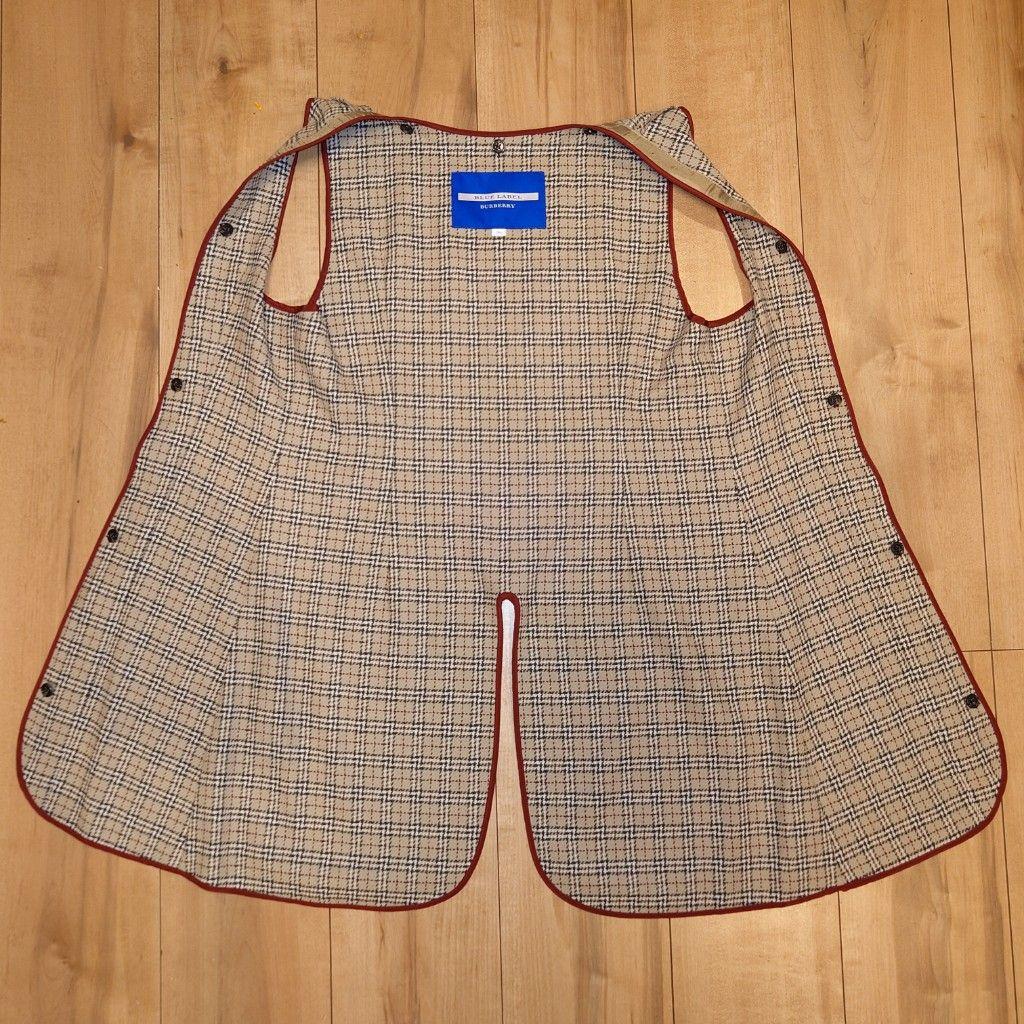 バーバリーブルーレーベル　トレンチコート　ノバチェック　ライナー　2way　S