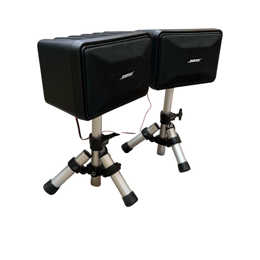 【一点物】BOSE ボーズ 101MM スピーカー 調整可能な三脚スタンド付き