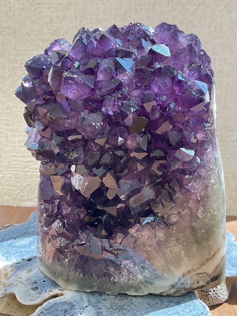 ウルグアイ産　 アメジストクラスター　瑪瑙　780g