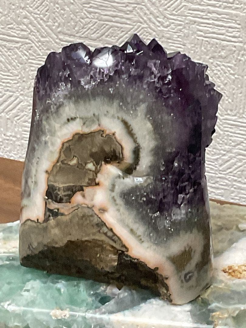 ウルグアイ産　 アメジストクラスター　瑪瑙　780g