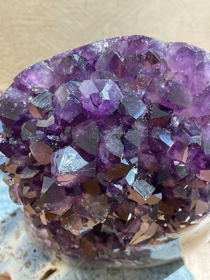 ウルグアイ産　 アメジストクラスター　瑪瑙　780g